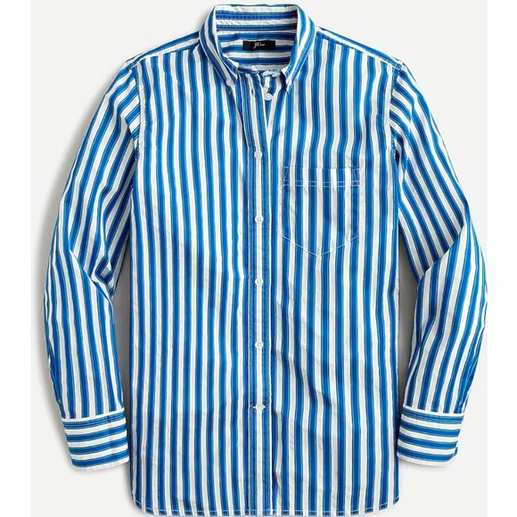 J. Crew Tops - J. Crew striped button down